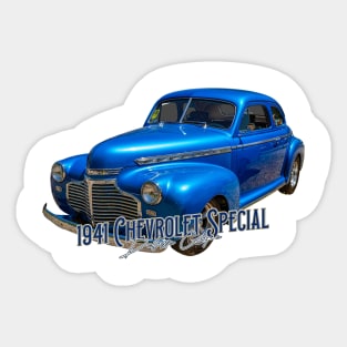 1941 Chevrolet Special Deluxe Coupe Sticker